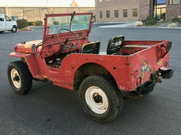 1942 Jeep For Sale: Owning a Piece of Wartime History