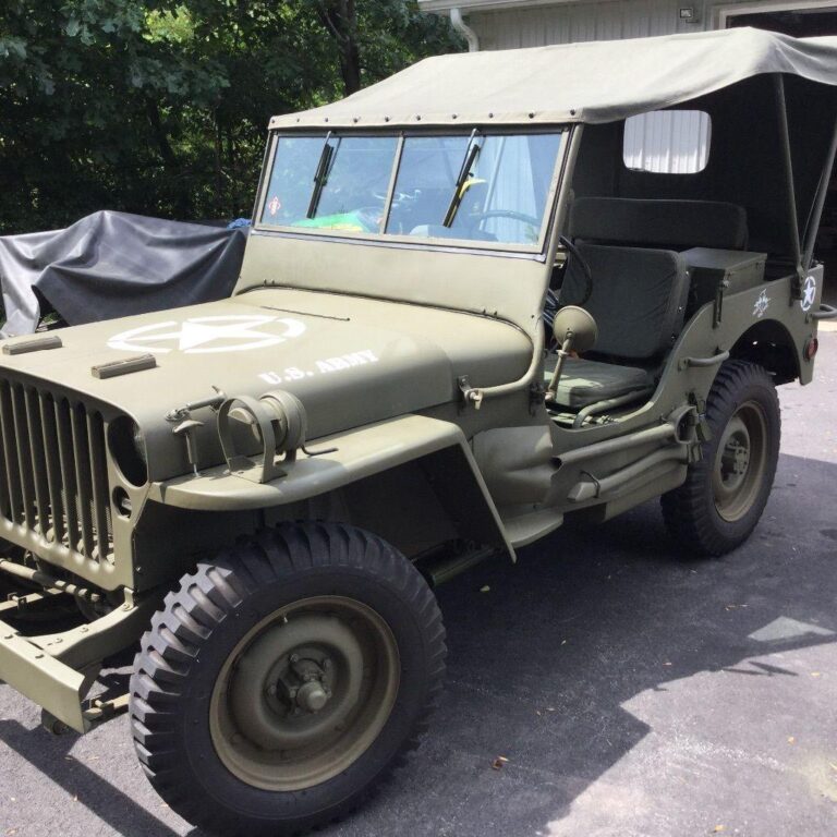 1943 Army Jeep For Sale: Owning a Piece of Wartime History