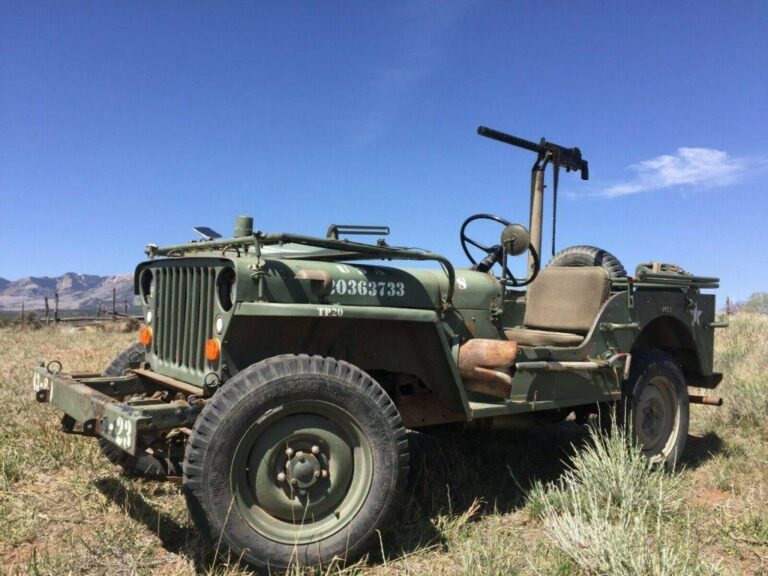 1944 Jeep Willys For Sale: Acquiring a Piece of American History