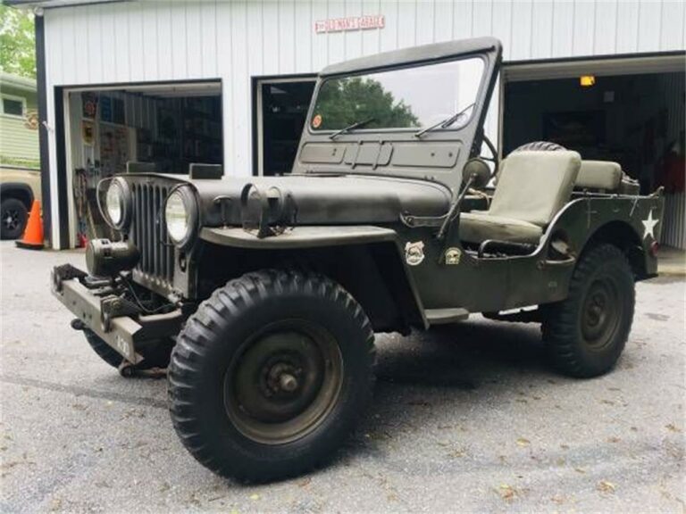 1951 Jeep Willys For Sale: Embarking on a Journey into Automotive History