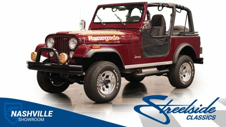 1978 CJ7 Jeep For Sale: Your Guide to Owning an American Icon
