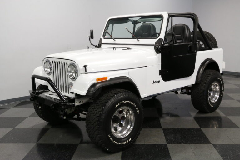 1984 Jeep CJ7 For Sale: A Timeless Off-Road Icon
