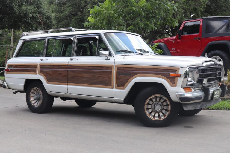 1987 Jeep Grand Wagoneer For Sale: Your Comprehensive Buyer’s Guide