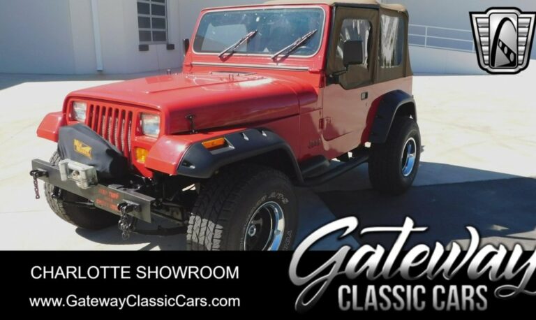 1992 Jeep YJ For Sale: Your Ultimate Guide to Finding and Owning a Classic Icon