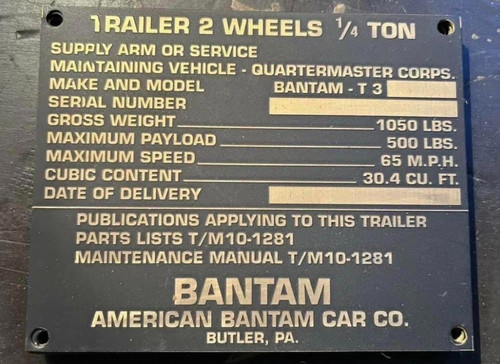 Bantam Jeep Trailer For Sale: Your Comprehensive Guide to Acquiring a Piece of Automotive History