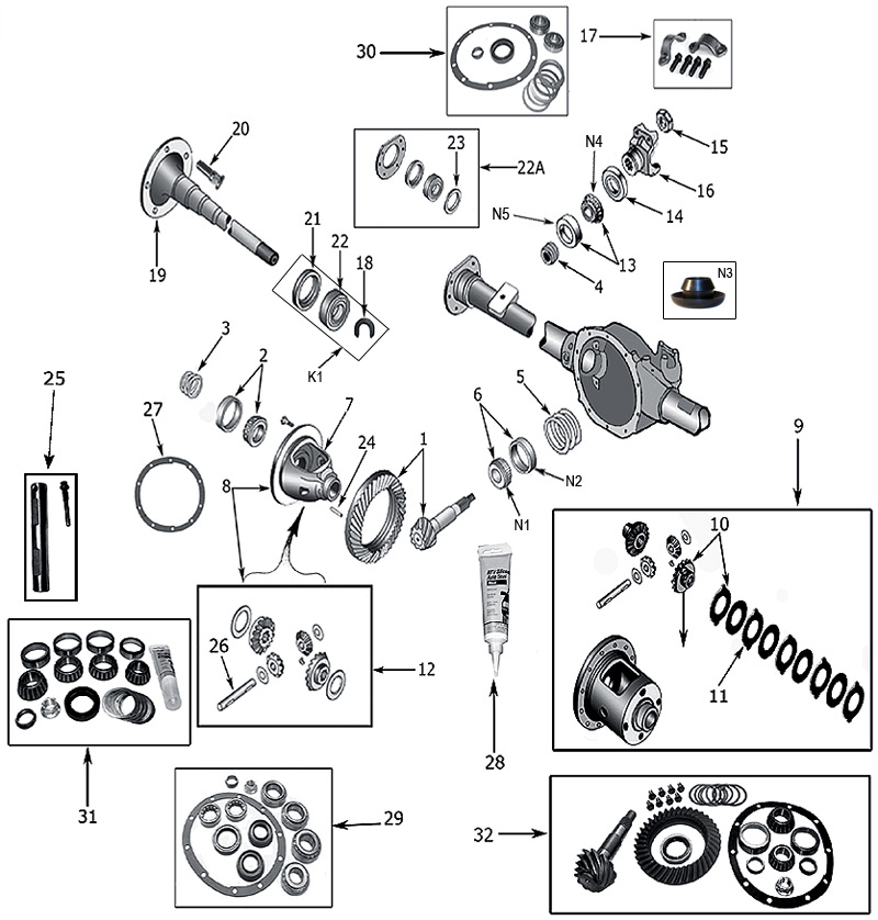 Chrysler 8.25 Jeep XJ Axle For Sale: Your Ultimate Guide to a Robust Upgrade