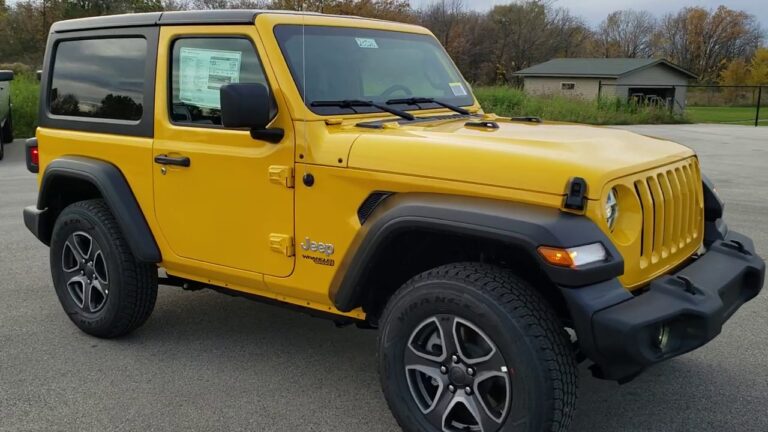How Many Seats In Jeep Wrangler 2 Door: Unpacking the Iconic Off-Roader’s Capacity