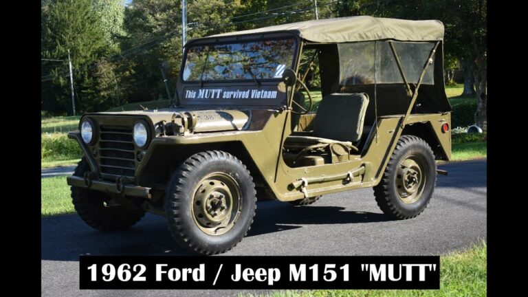 M151 Mutt Jeep For Sale: Your Comprehensive Guide to Owning a Piece of Military History