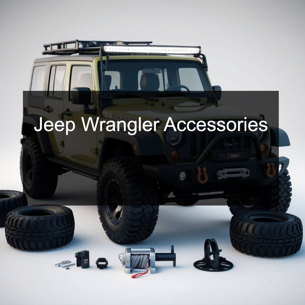 Must Have Accessories For Jeep Wrangler Unlimited: Elevate Your Adventure