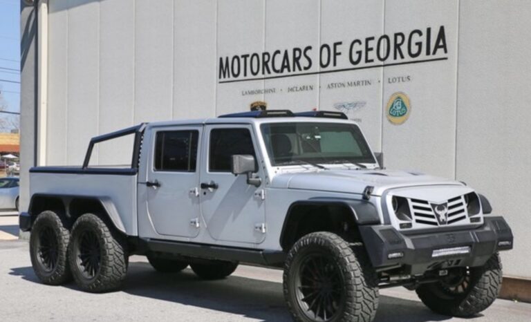 Wrangler Jeep 6×6: The Ultimate Off-Road Behemoth