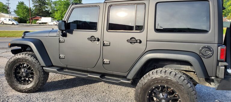 Wrangler Jeep Black Matte: The Ultimate Statement in Rugged Sophistication